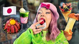 German Girl tries the best food spots in JAPAN