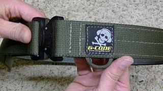 G-Code EDC Shooter's Belt