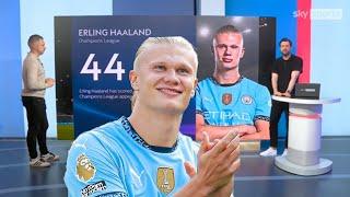 Erling Haaland' Historic 44 Goals: Man City Dominates Sparta Prague 5-0 in Champions League Showdown