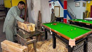 Entertainment Club Game | How To Snooker Game Table are Made For Tournament || Complete Step by Step