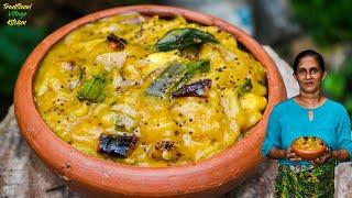 King Of Village Foods | Jackfruit Curry Recipe | ගමේ රසට කිරි කොස් මාළුව | Jackfruit Cut And Cook