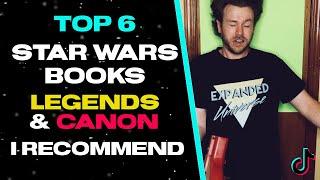 Top 6 Star Wars Book Recommendations #starwarsbooks #recommended