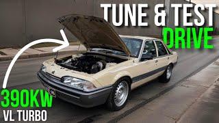 RB30 Turbo VL TUNE & TEST Drive 