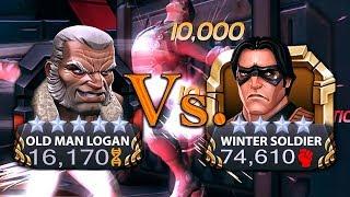 5/65 Old Man Logan [Beta] Rank Up Vs. Rol Winter Soldier | Marvel: Contest of Champions