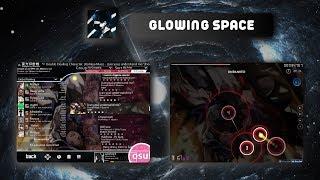 [osu!skins] Обзор скина: glowing space (zasumo)