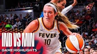 Indiana Fever Highlights vs. Minnesota Lynx | September 6, 2024