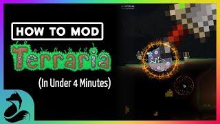 HOW TO MOD | Terraria In Under 4 MINUTES (2024)