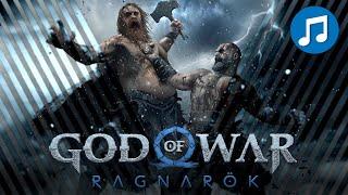 THE HAMMER OF THOR ( IN-GAME MUSIC  ) | VISUALIZER (GOD OF WAR RAGNARÖK)[HQ]