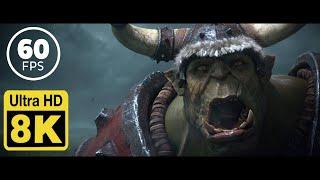 Warcraft III: Reforged Cinematic Trailer 8K 60 FPS (Upscale with Machine Learning AI)