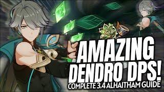 he's AMAZING! COMPLETE Alhaitham Guide - Kit, Artifacts, Weapons, Teams & Tips | Genshin Impact 3.4