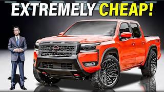 5 CHEAPEST And Most POWERFULL Pickup Trucks For 2025!