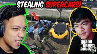 TINULUNGAN AKO NI @EricsonPauloYT PARA MAGNAKAW NG SUPERCARS sa INTRACON CITY RP! || Karlitzz