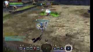 Dragon nest pvp: Чернокнижница против Инквизитора.