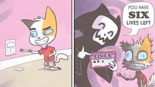 Funny Comics With Cat Family Twist #4 | Feline Comic Dub