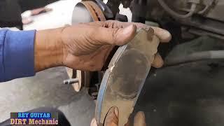 TOYOTA HI-ACE:  Inapakan ang brake pedal ramdam ni customer mahina kapit sa harapan? | DIRT MECHANIC