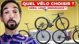 Aéro, light ou endurance comment choisir le bon vélo?  La Pause café du Poto Flo #53