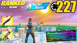 Apex Pro TKL ASMR  227 Kills Unreal Ranked Reload Satisfying Keyboard OG Fortnite Reload 540FPS 4K