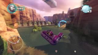 sonic all star racing transformed xbox 360 Amy course 1