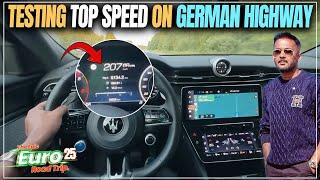 The Best German Roads To Test Top Speed Of Your Car| The Epic Europe Road Trip | Ep - 26