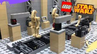 Лего звездные воины,фабрика дроидов.Lego star wars droid factory.