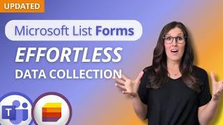 [UPDATED Features} - How To Use New Forms In Microsoft Lists To Effortlessly Collect Data [2025]