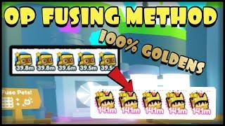 Best Fusing Method For Golden Techno Cat 100% Everytime in Pet Simulator X