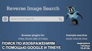 Поиск по изображениям с помощью Google и Tineye