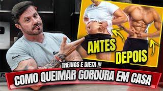 COMO PERDER A BARRIGA TREINANDO EM CASA