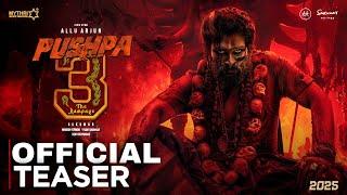 Pushpa 3 Teaser | Allu Arjun | Pushpa 3 The Rampage | Pushpa 3 Trailer | Pushpa 3 Movie Trailer