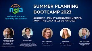 2023 NSLA Summer Bootcamp: Day 1, Session 1