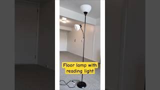 Floor lamp unboxing and assembling #walmart #haul#shorts#reading lamp#shortfeed#