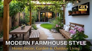 7 Gorgeous Modern Farmhouse Style for a Seamless Home Decor, Garden & Outdoor Experience