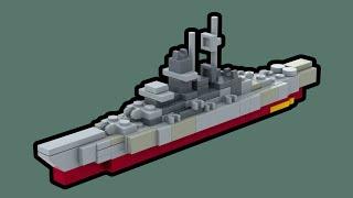 LEGO Prinz Eugen Heavy Cruiser MOC