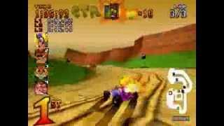 Crash Team Racing - Papu's Pyramid - CTR Challenge