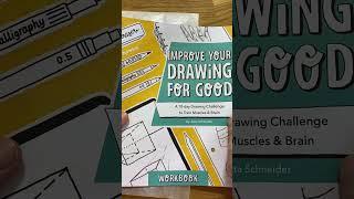 Unboxing of my freshly printed workbook!  #artpractice #improvedrawing