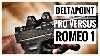 Better Optic?  Leupold Deltapoint Pro vs. Sig Sauer Romeo 1 - Battle of Two good Red Dot Optics!