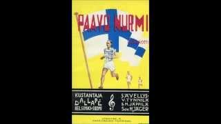 Paavo Nurmi, Hannes Kettunen ja Dallapé-orkesteri v.1930