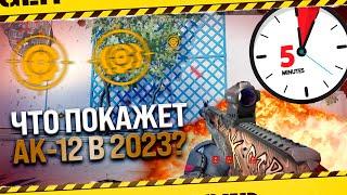 ЧТО ПОКАЖЕТ АК-12 В 2023 ГОДУ ЗА 5 МИНУТ