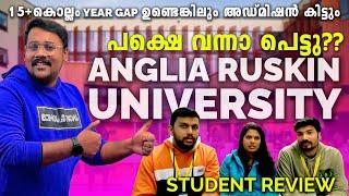 Anglia Ruskin University (Is part time available at chelmsford?) Students Review UK Malayalam Vlog