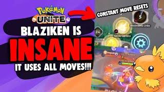 BLAZIKEN UNITE MOVE IS 5 SECONDS & STANCE SWAPS?!?! YOU CAN LITERALLY USE EVERY MOVE IN 1 COMBO!