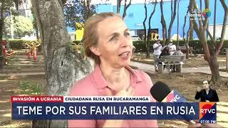 Hablamos con una ciudadana rusa que vive en Bucaramanga, esto nos dijo | RTVC Noticias