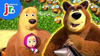 Masha the Beekeeper  Masha & the Bear | Netflix Jr