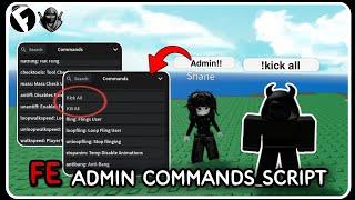 [ FE ] Universal Admin Commands Script - ROBLOX SCRIPTS - Troll/Kill All Players