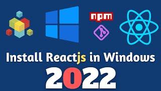 Install React Js In Windows 2022