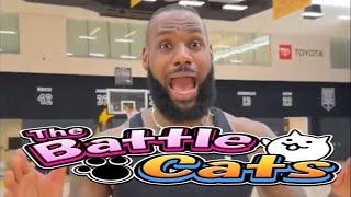 LeBron James, scream if you love The Battle Cats