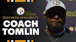 Coach Tomlin's update on Russell Wilson & Jaylen Warren's status vs. Raiders | Pittsburgh Steelers