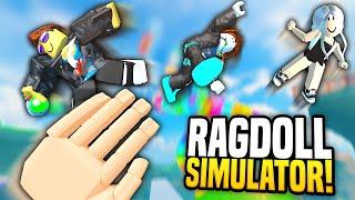 RAGDOLL SIMULATOR IS HILARIOUS - Roblox VR Hands (Funny Moments)