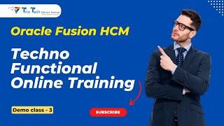 Oracle Fusion HCM Online Training demo class 3 | Oracle HCM demo | TrioTech Software Trainings