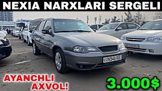 5 MART NEXIA 1 VA NEXIA 2 NARXLARI 2025. SERGELI MASHINA BOZORI NARXLARI 2025