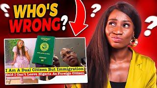 "Nigerian Immigration Said I Can't Leave As Foreign Citizen" | SUMMER AKU vs. Nigeria 